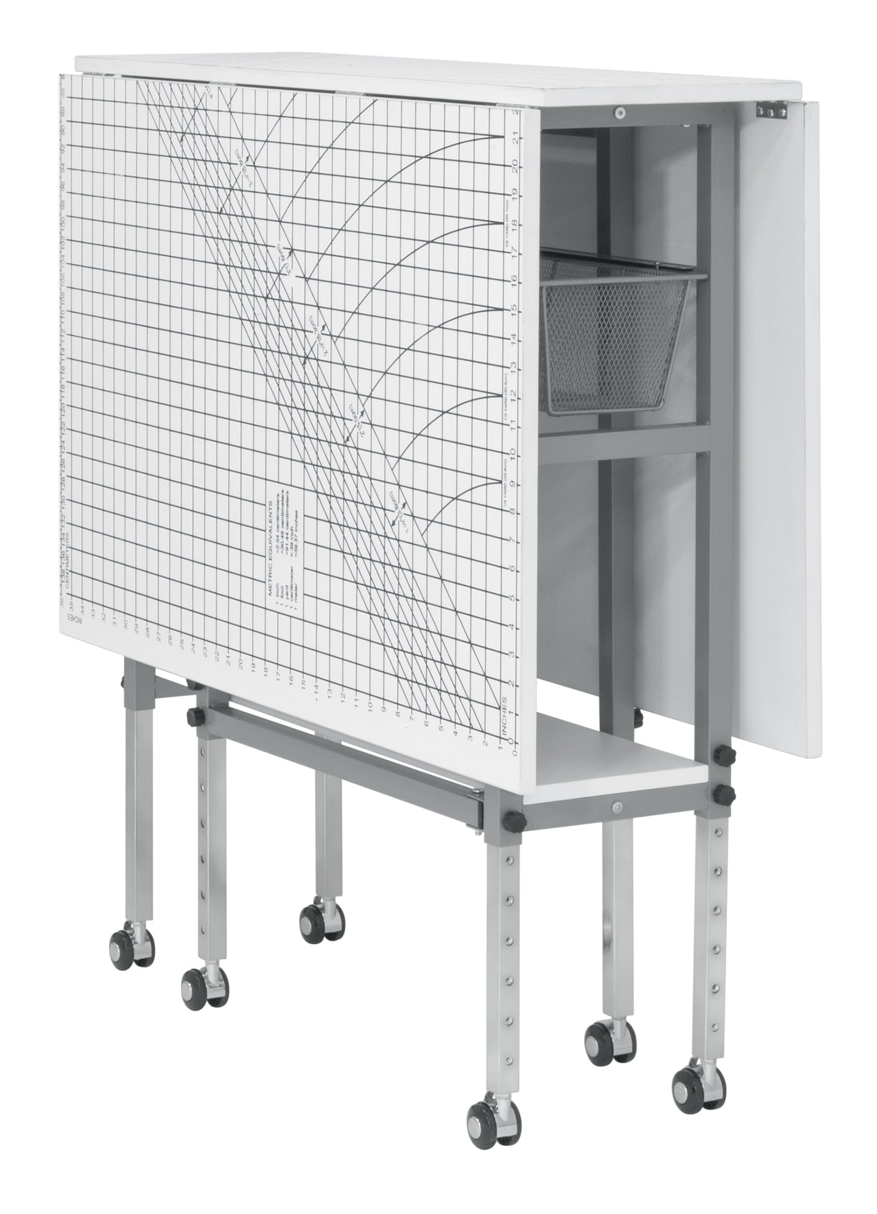 Sew Ready Foldable Hobby and Cutting Grid Table - 58.75" W x 36.5" D