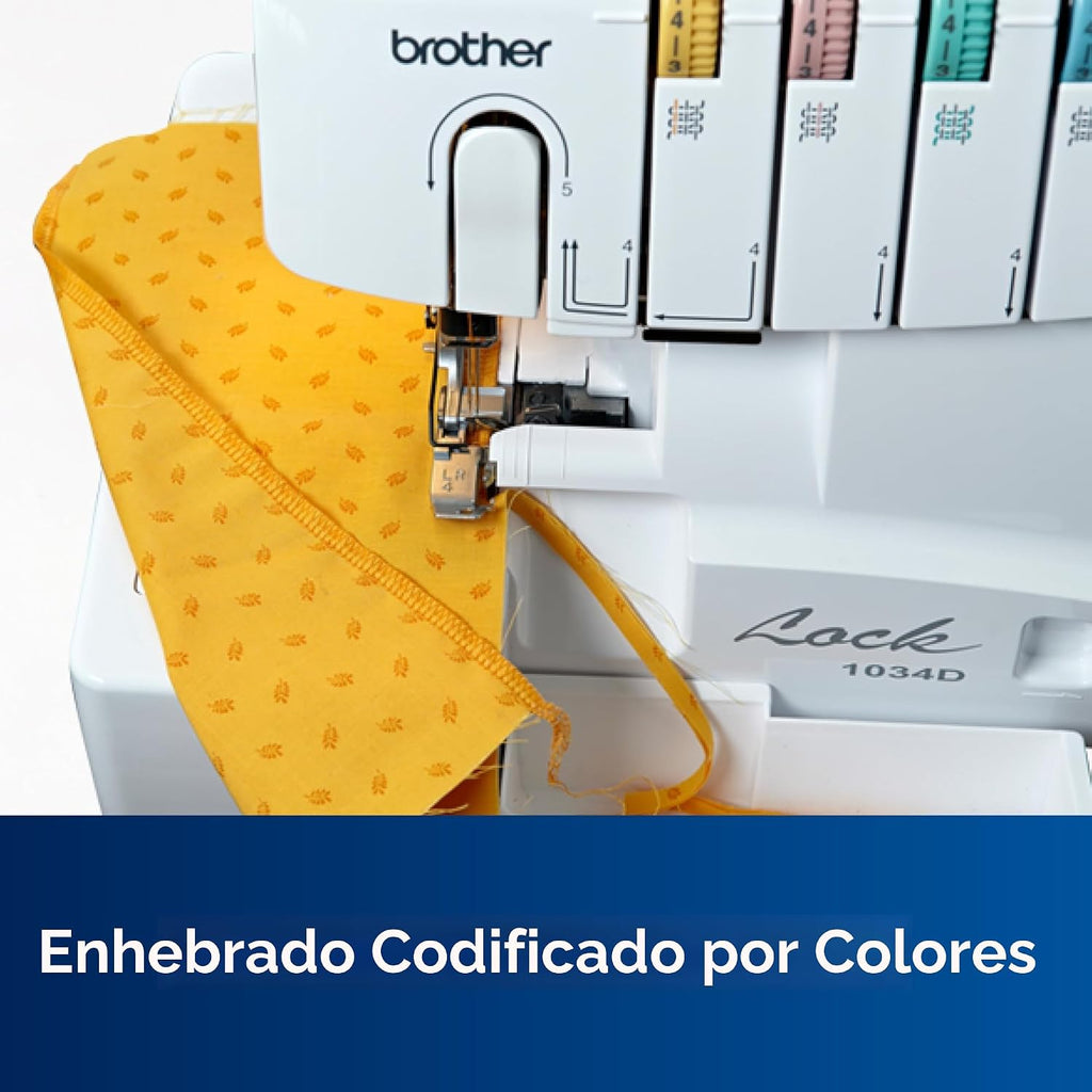 Brother 1034D 3/4 Máquina de coser con alimentación diferencial