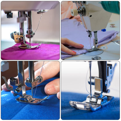 Universal 15 Piece Sewing Machine Presser Walking Feet Kit