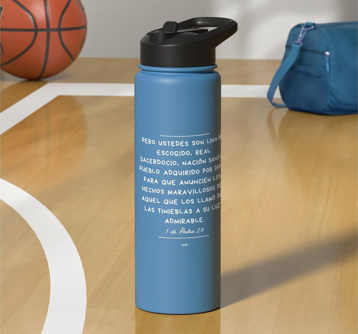 Ustedes son Linaje escogido Stainless Steel Insulated Water Bottle