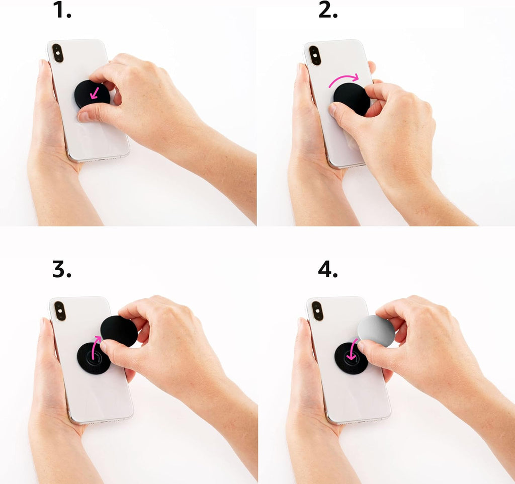 Que todo lo que salga de nuestra boca sean flores PopSockets Standard PopGrip
