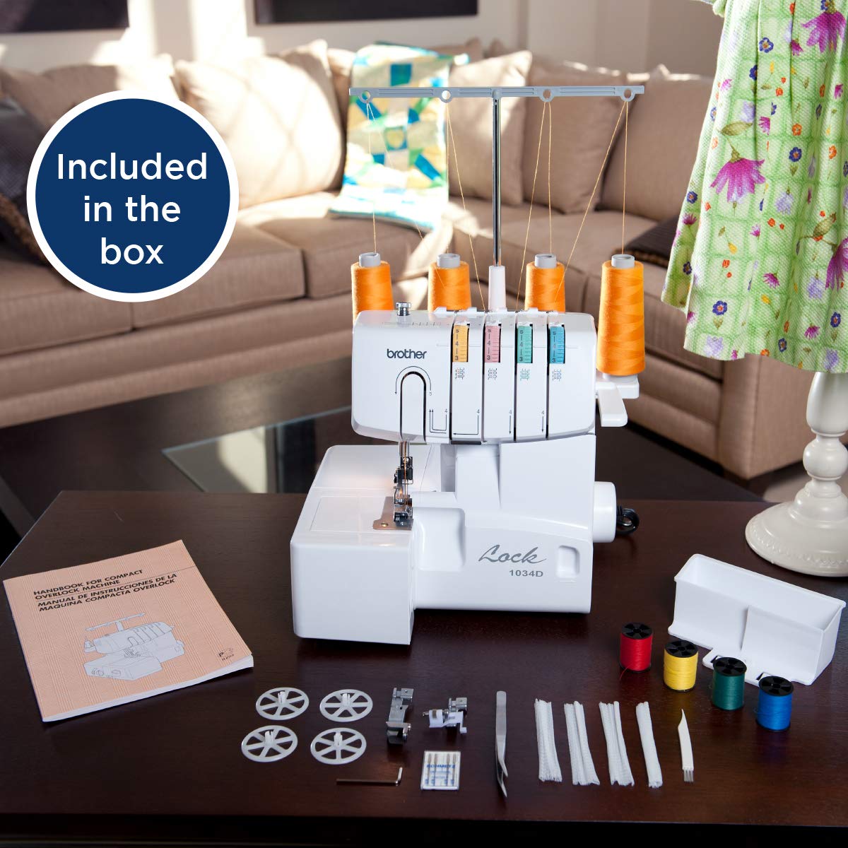 Brother 1034D Serger Overlock Sewing Machine