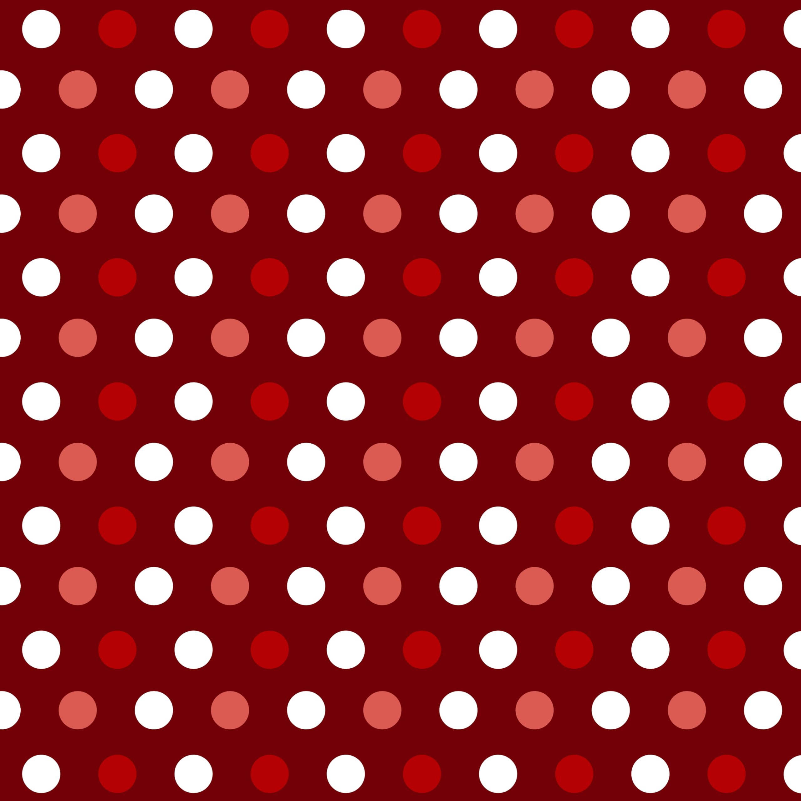 Singer Cotton Print Fabric, 100% Cotton, 1 Yard Precut, Red and White Dots