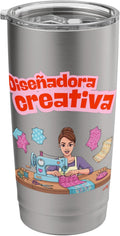 Diseñadora Creativa Stainless Steel Insulated Tumbler
