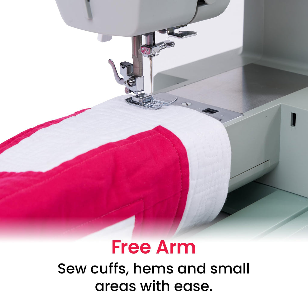 Singer 4411: máquina de coser resistente con velocidad de costura muy alta, Plástico, Blanco, M