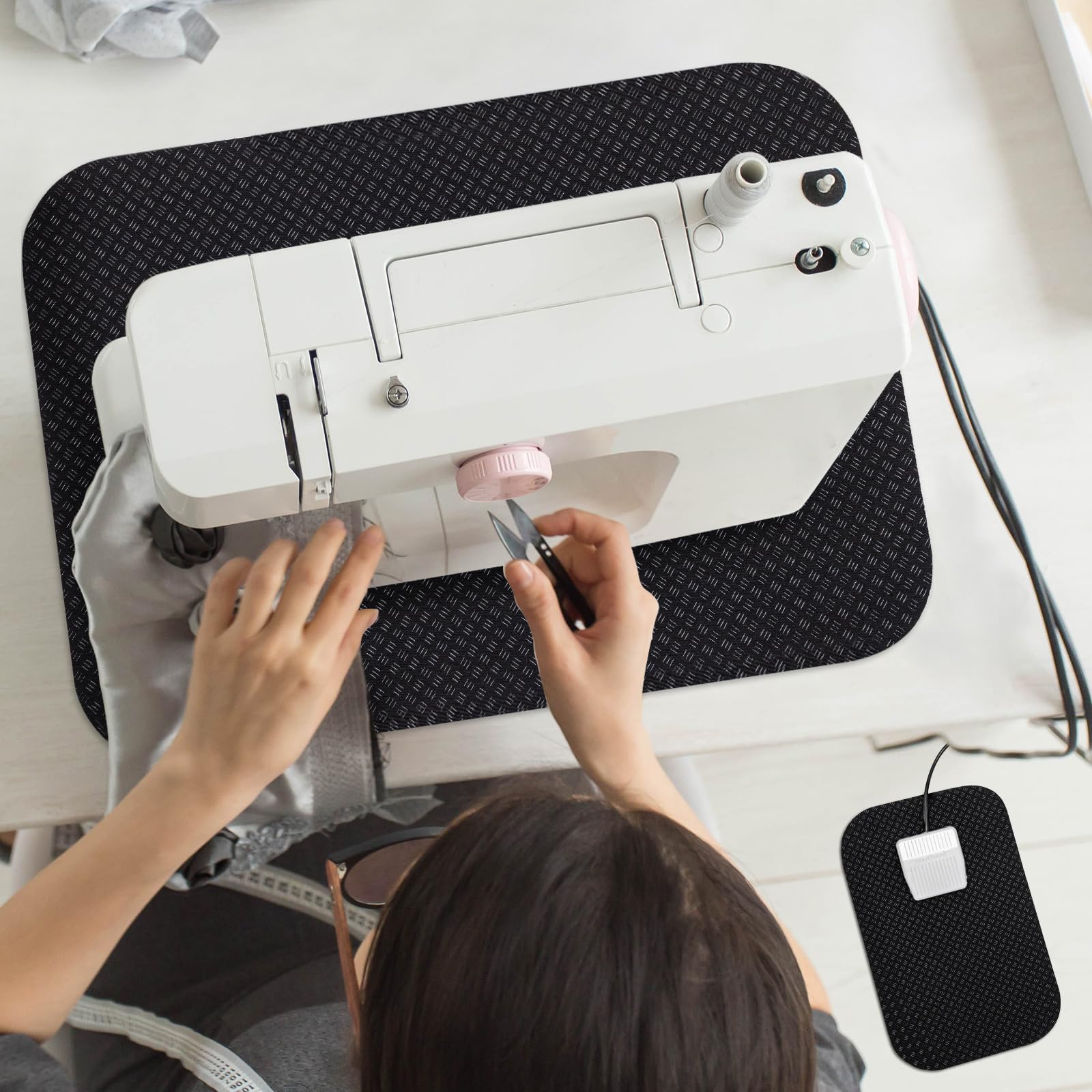 Upgrade 2 Sizes Sewing Machine Muffling Mat