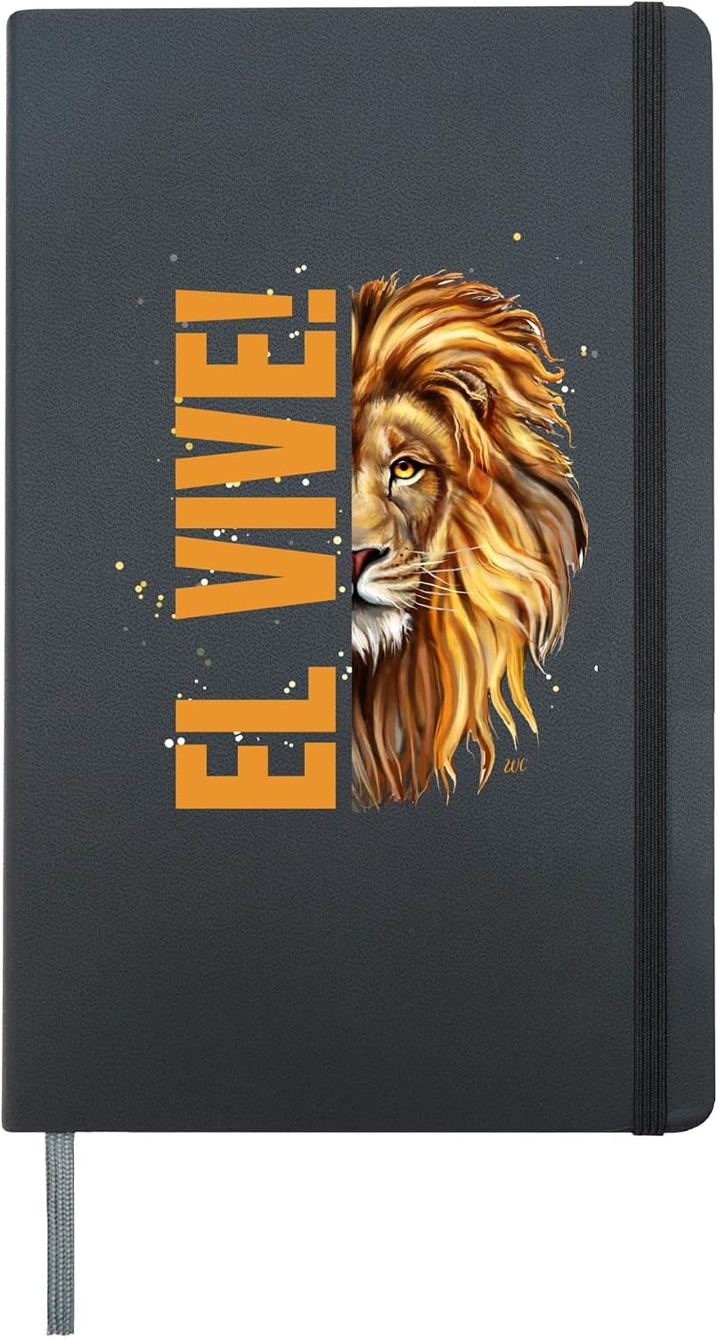 El vive Hardcover Journal, Black