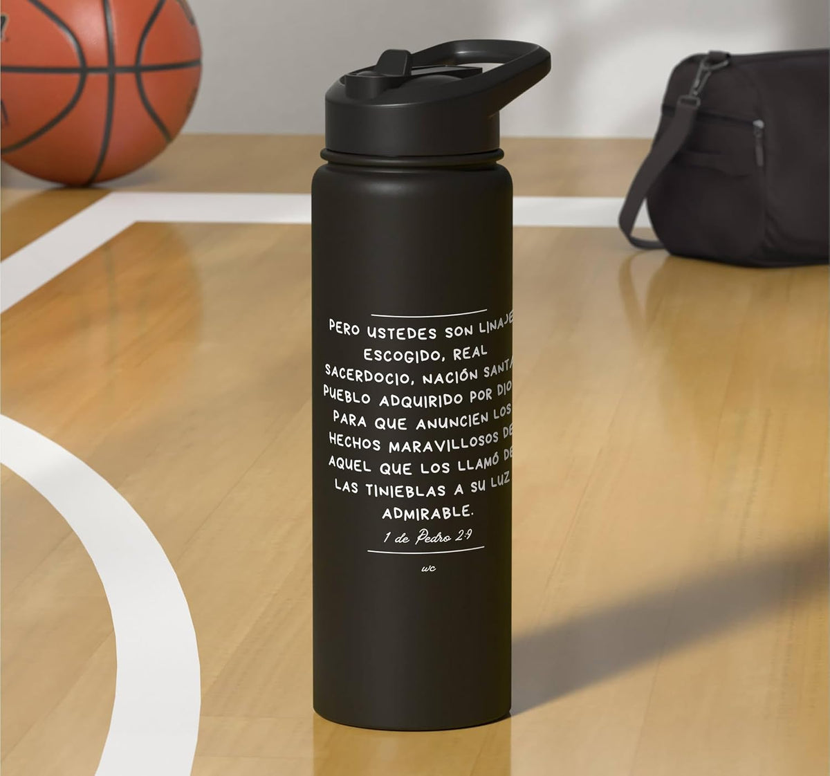 Ustedes son Linaje escogido Stainless Steel Insulated Water Bottle