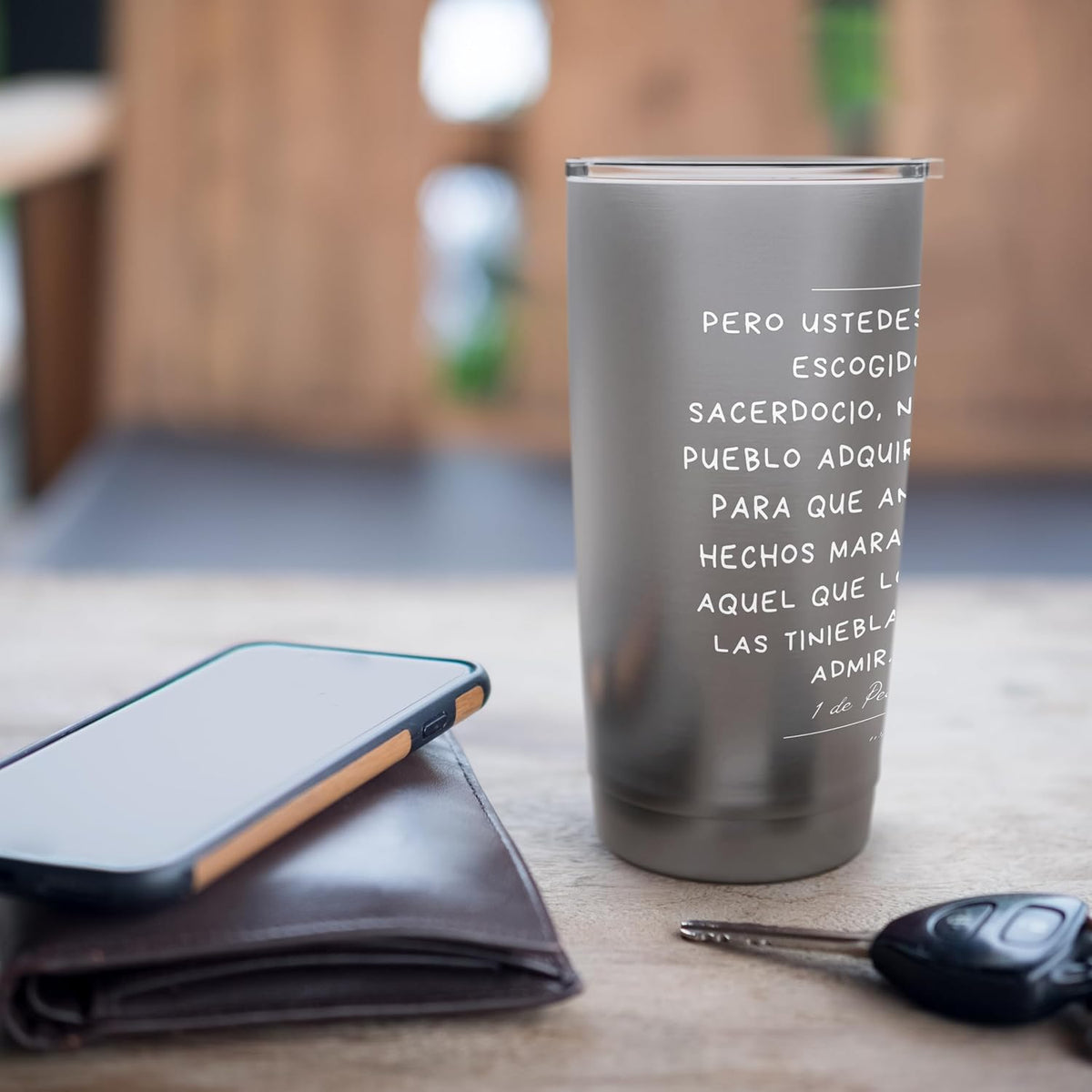 Ustedes son Linaje Escogido - Vaso aislado de acero inoxidable
