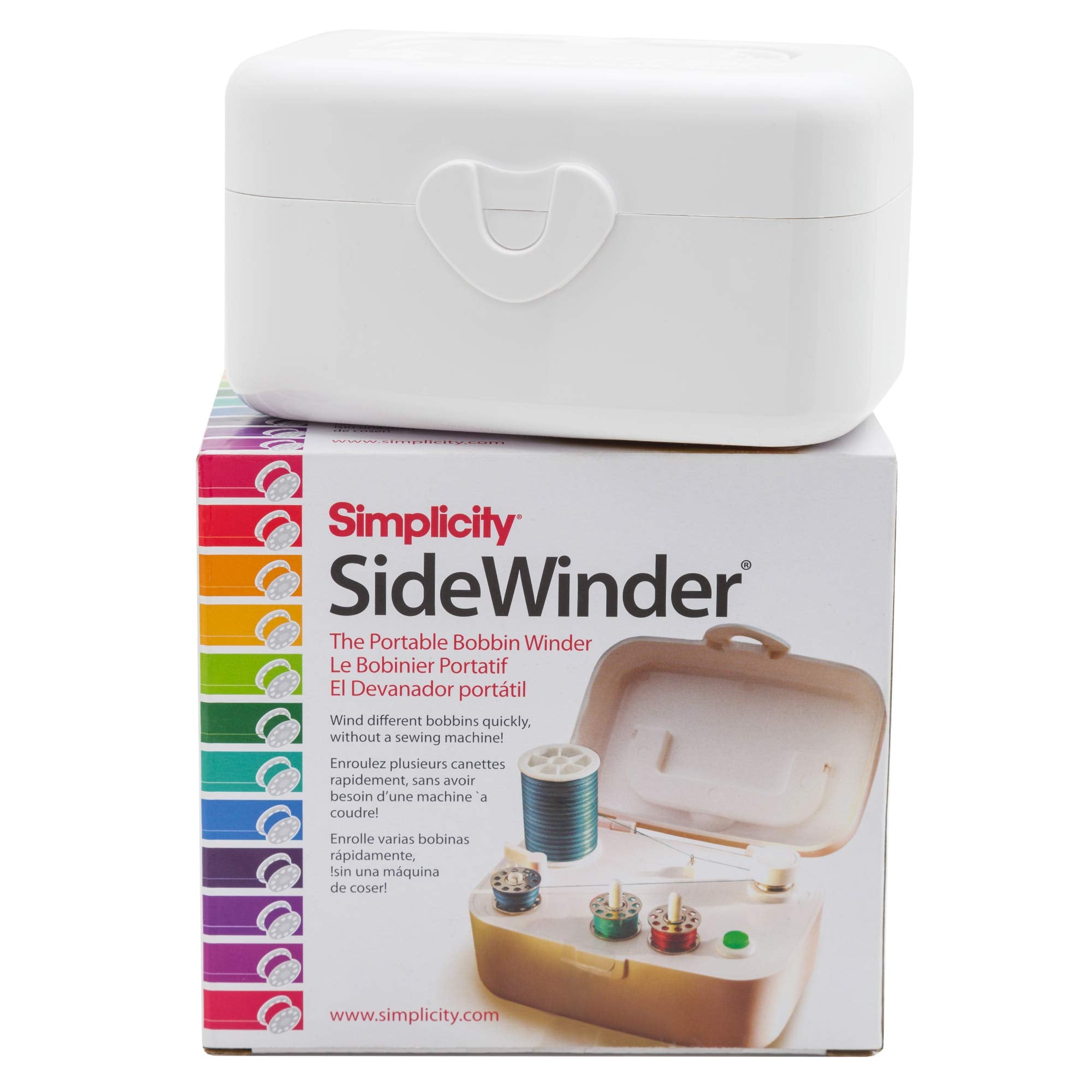Simplicity 388175A Sidewinder Portable Automatic Bobbin Winder
