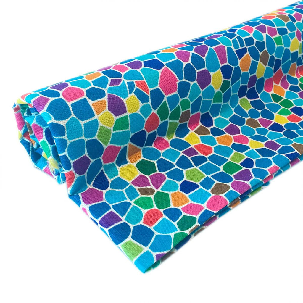 Tonisnono Cotton Fabric by The Yard for Quilting, Sewing DIY, Craft Projects & More (Pre-Cut 1 Yard, Blue 5009)
