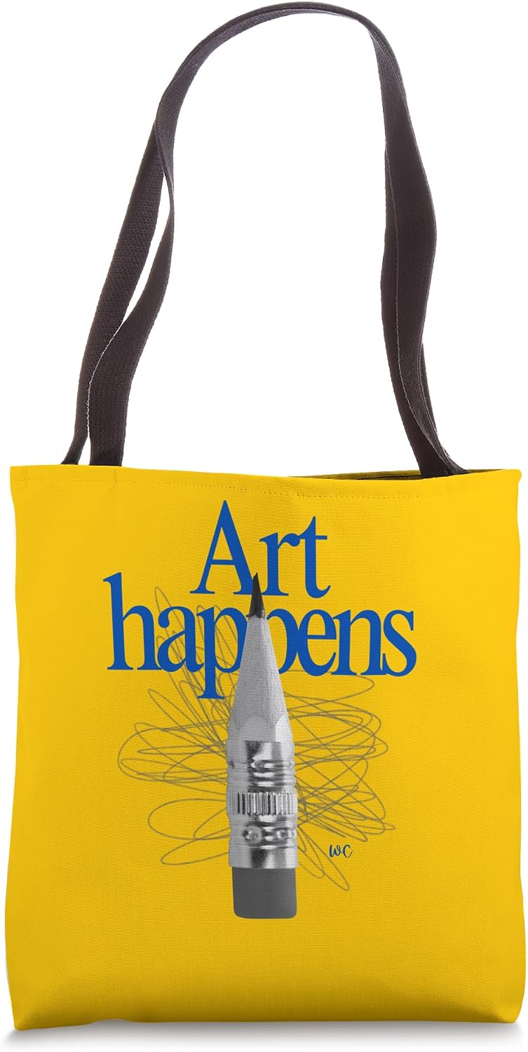 Art happens Tote Bag