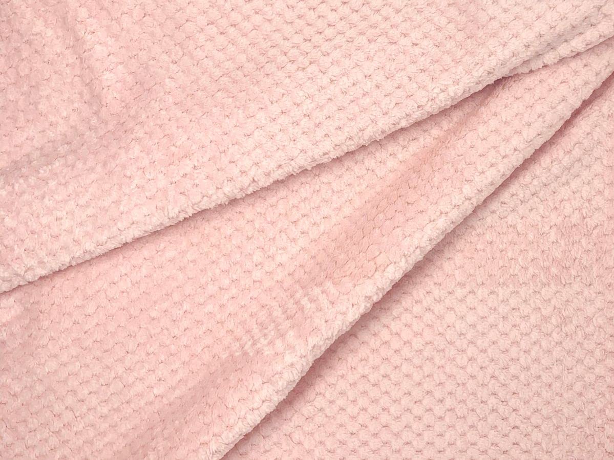 Stitch & Sparkles Polyester Fleece 60" Honeycomb Pattern Fabric by The Yard
