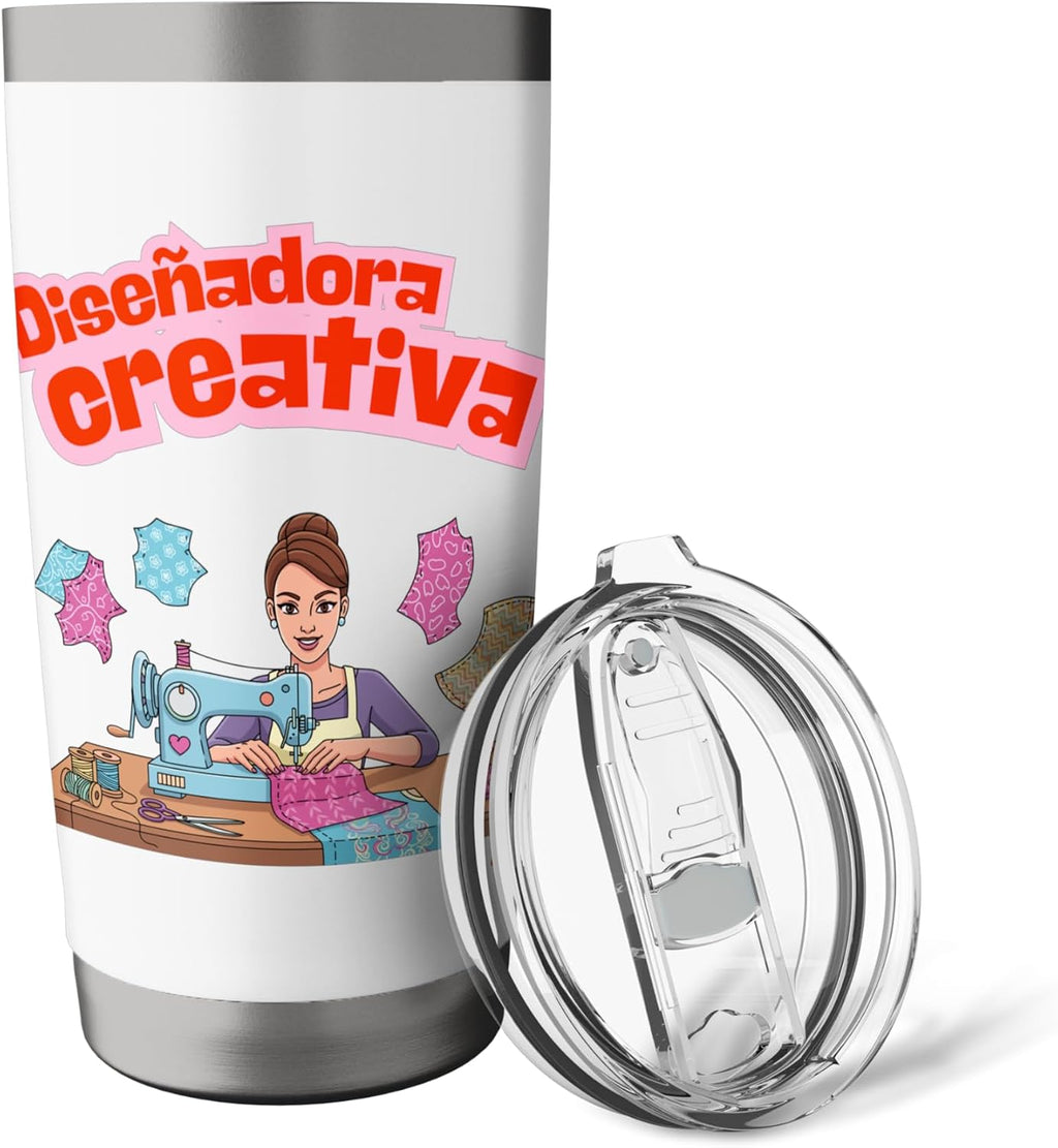 Diseñadora Creativa Stainless Steel Insulated Tumbler