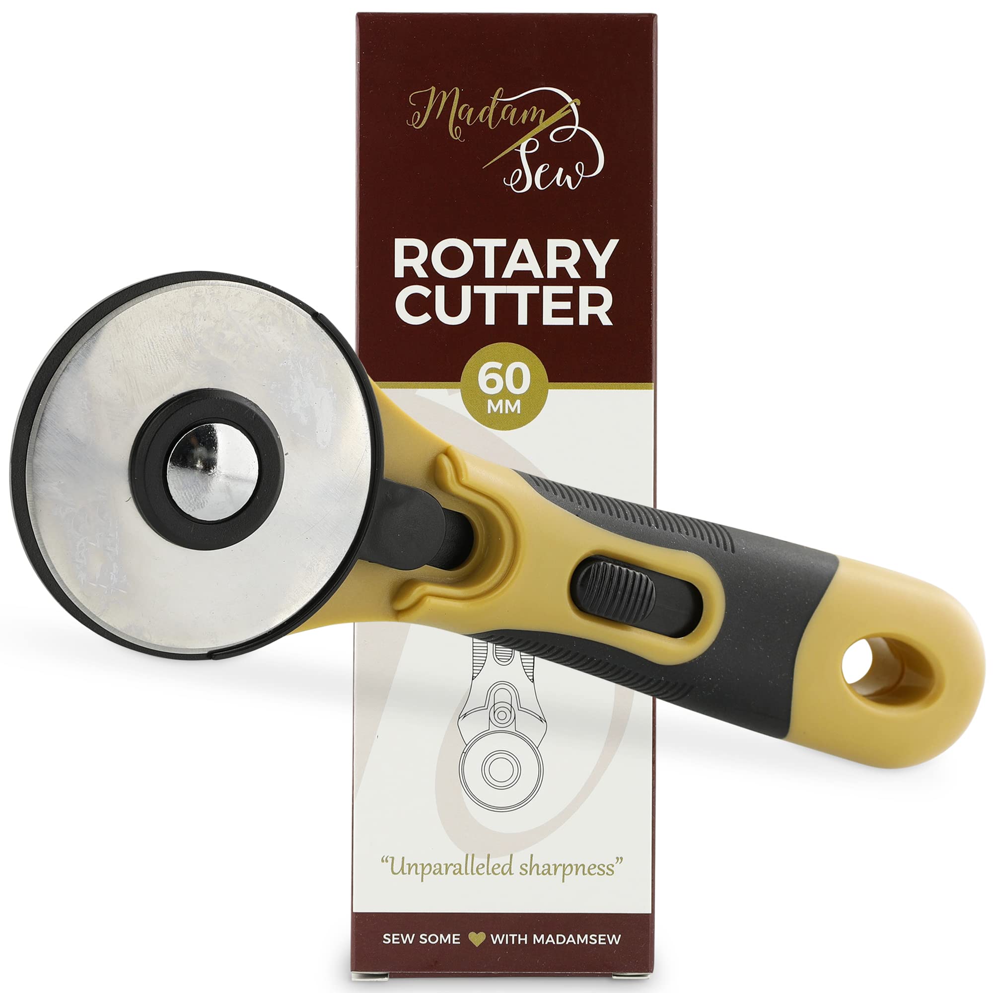 Madam Sew 60mm Rotary Cutter for Fabric