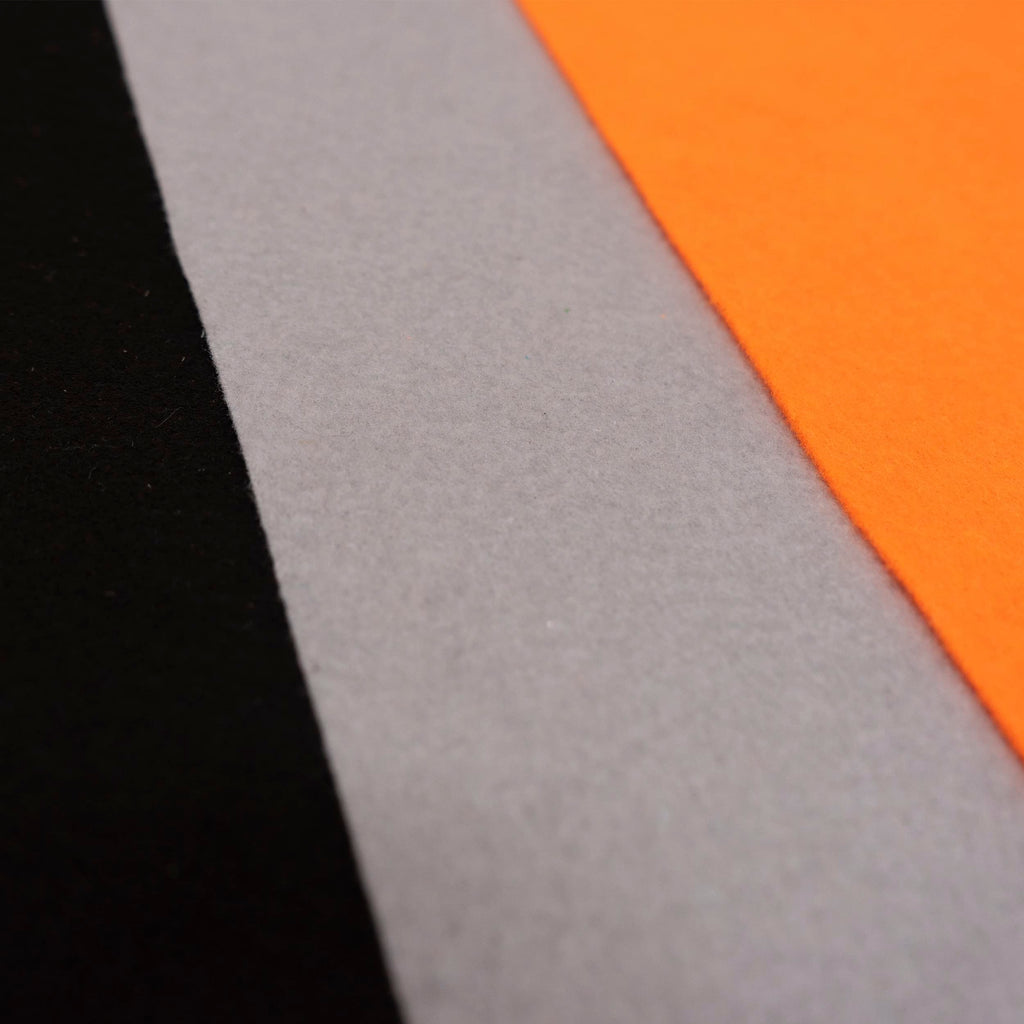 Singer Fabric, 100% Polyester, 36 inch, Felt Orange, Cut by Yard