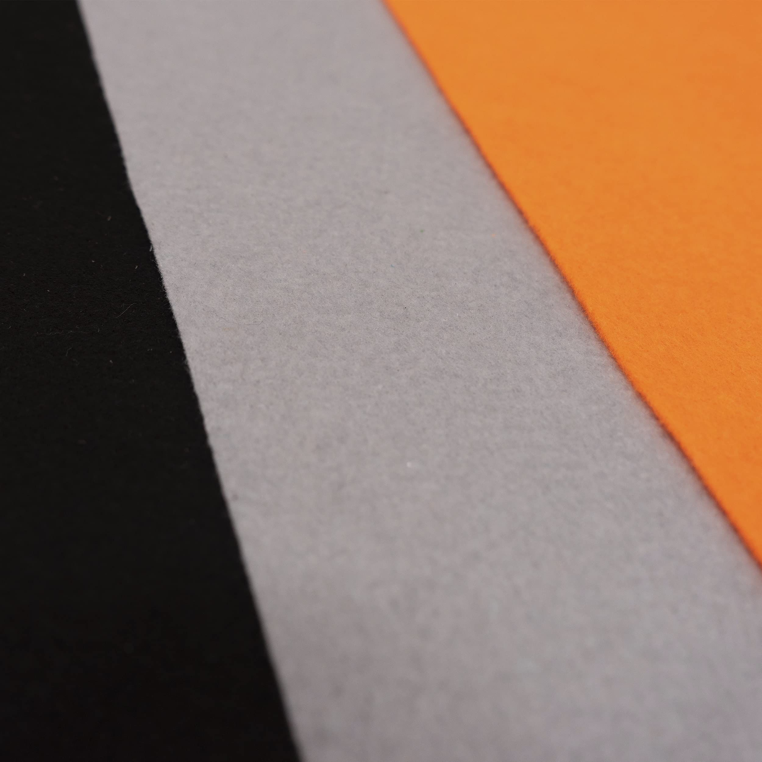 Singer Fabric, 100% Polyester, 36 inch, Felt Orange, Cut by Yard