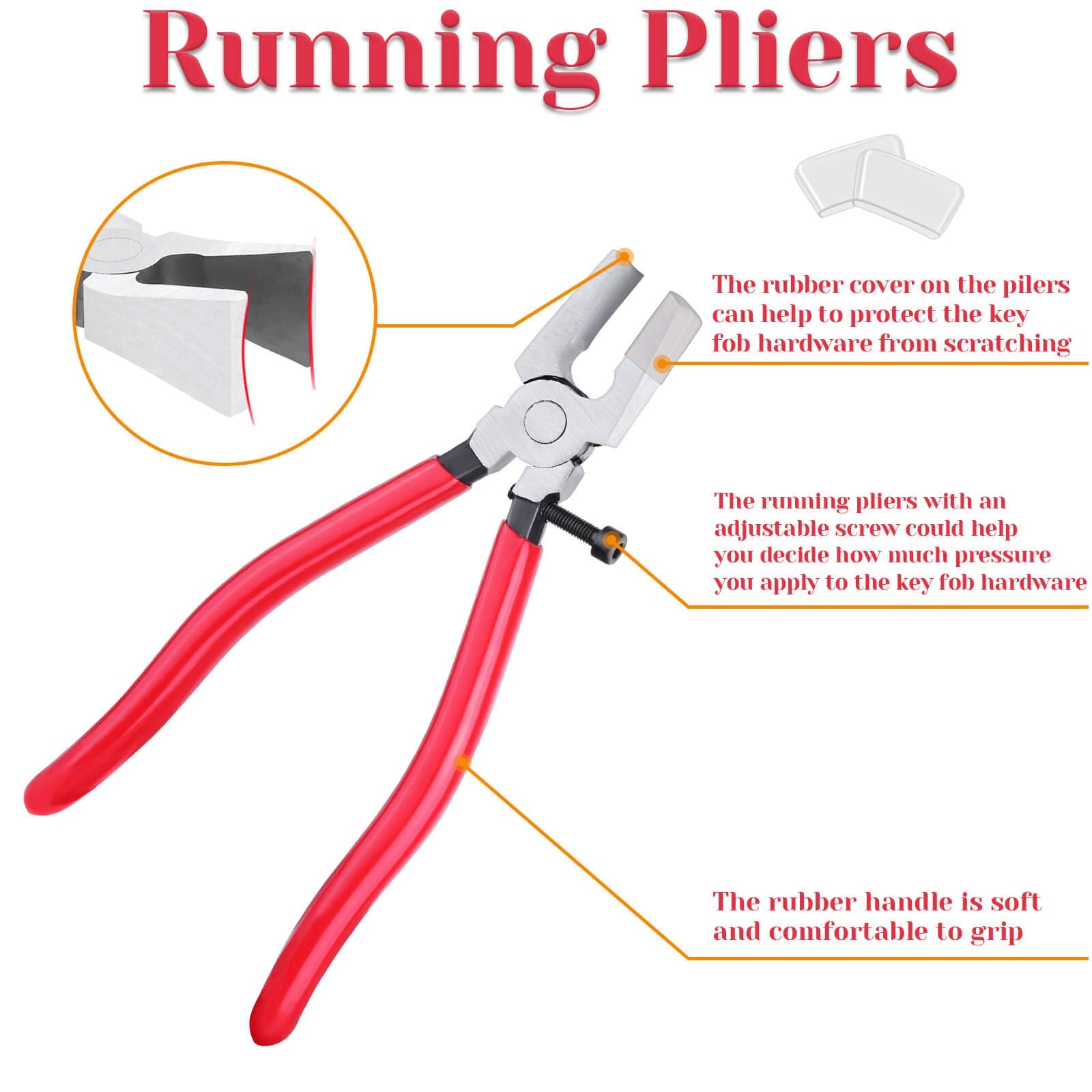 shynek Key Fob Hardware, 50PCS 1 Inch Lanyard