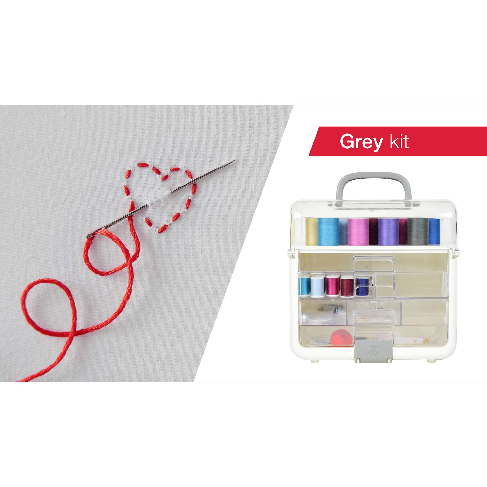 Singer Sew-It-Goes, 224 Piece - Sewing Kit & Craft Organizer