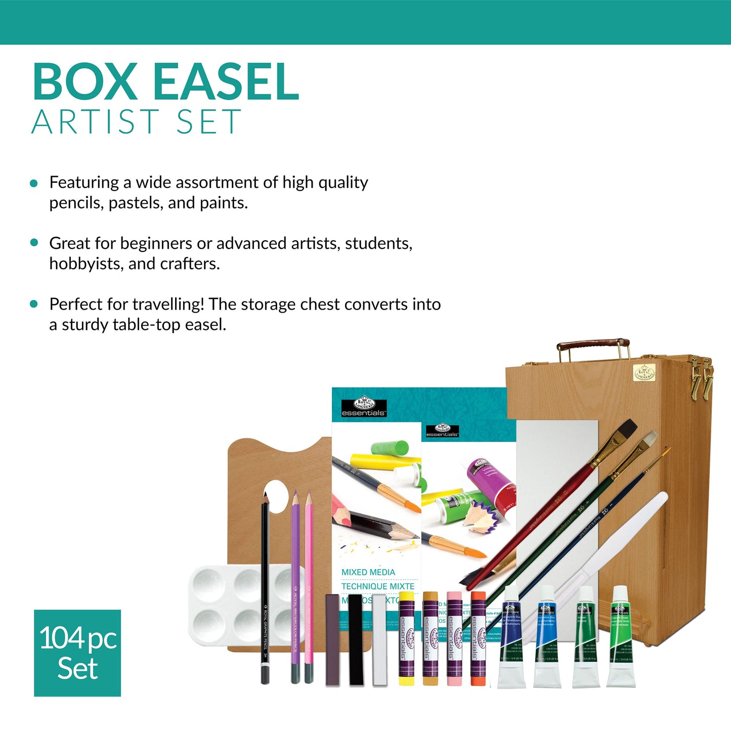 Royal Langnickel - The All Media Easel Artist Set