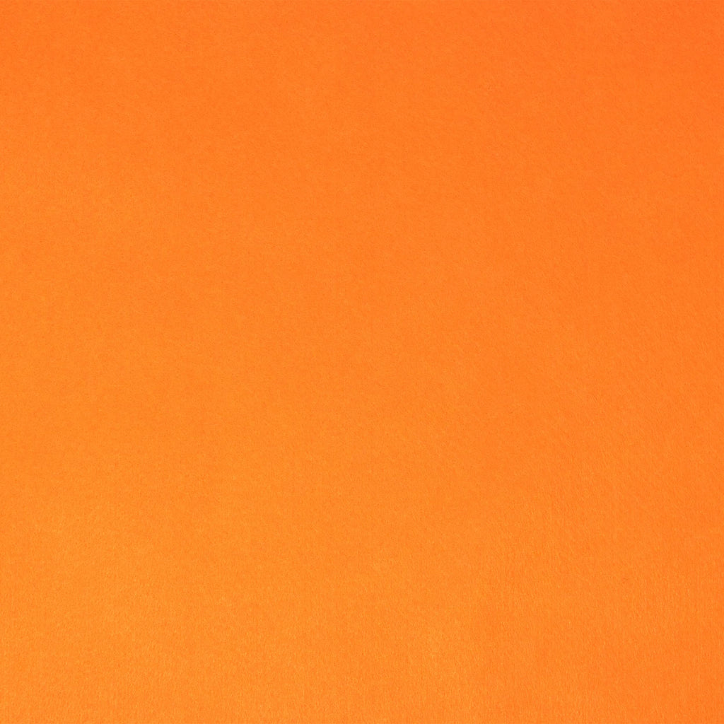 Singer Fabric, 100% Polyester, 36 inch, Felt Orange, Cut by Yard