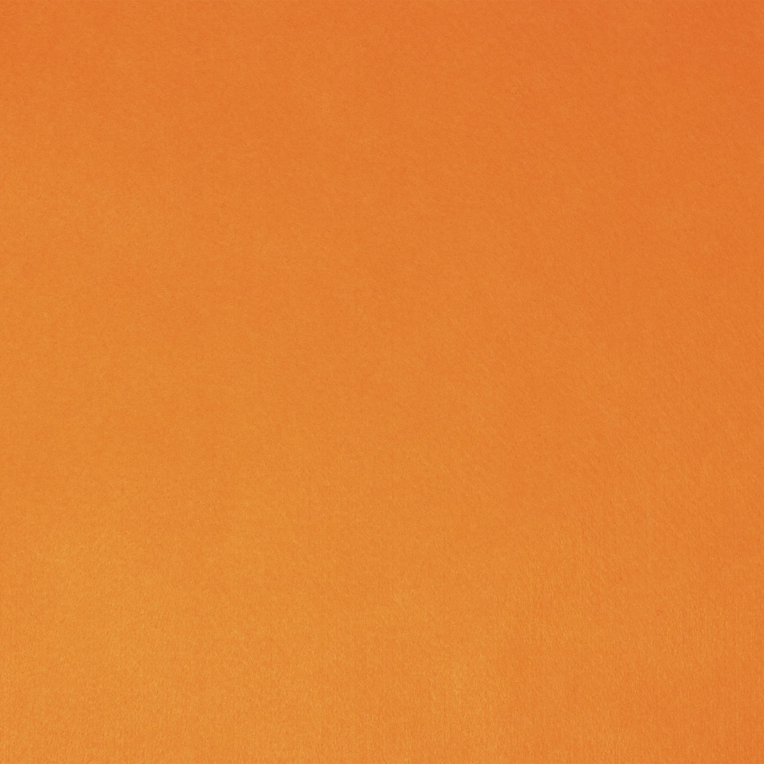 Singer Fabric, 100% Polyester, 36 inch, Felt Orange, Cut by Yard