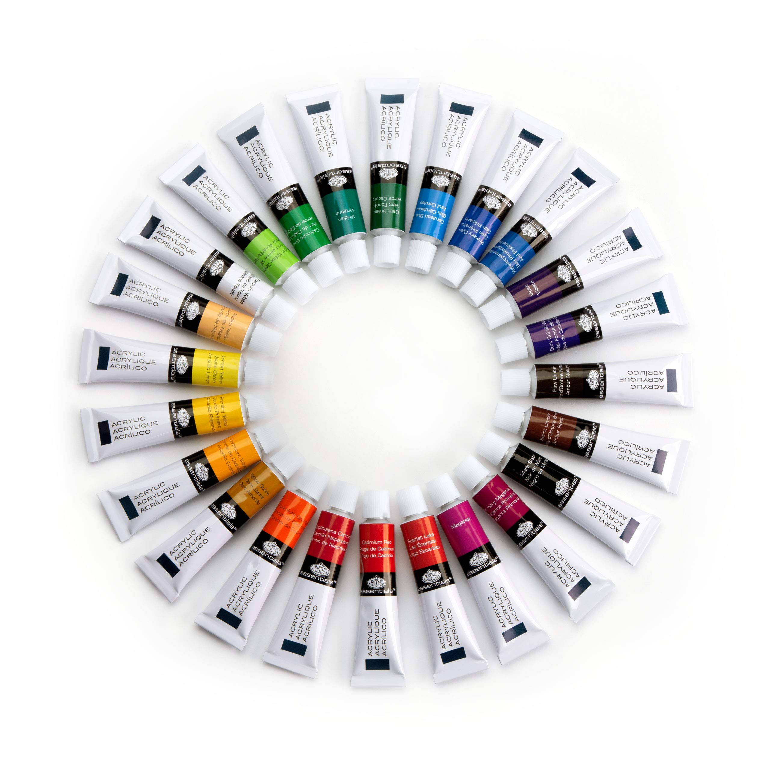 Royal & Langnickel Acrylic Paint Set 24pc, 24 Pieces