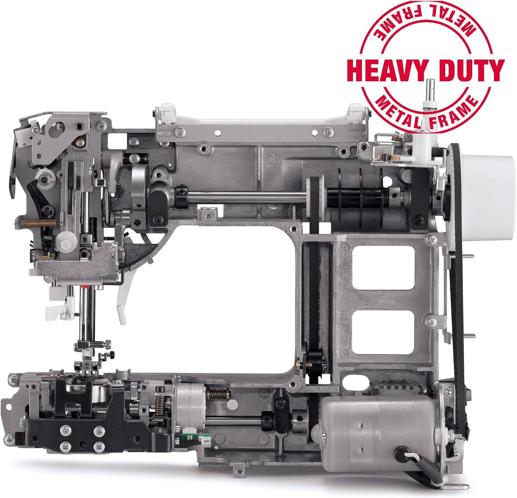Singer 4411: máquina de coser resistente con velocidad de costura muy alta, Plástico, Blanco, M