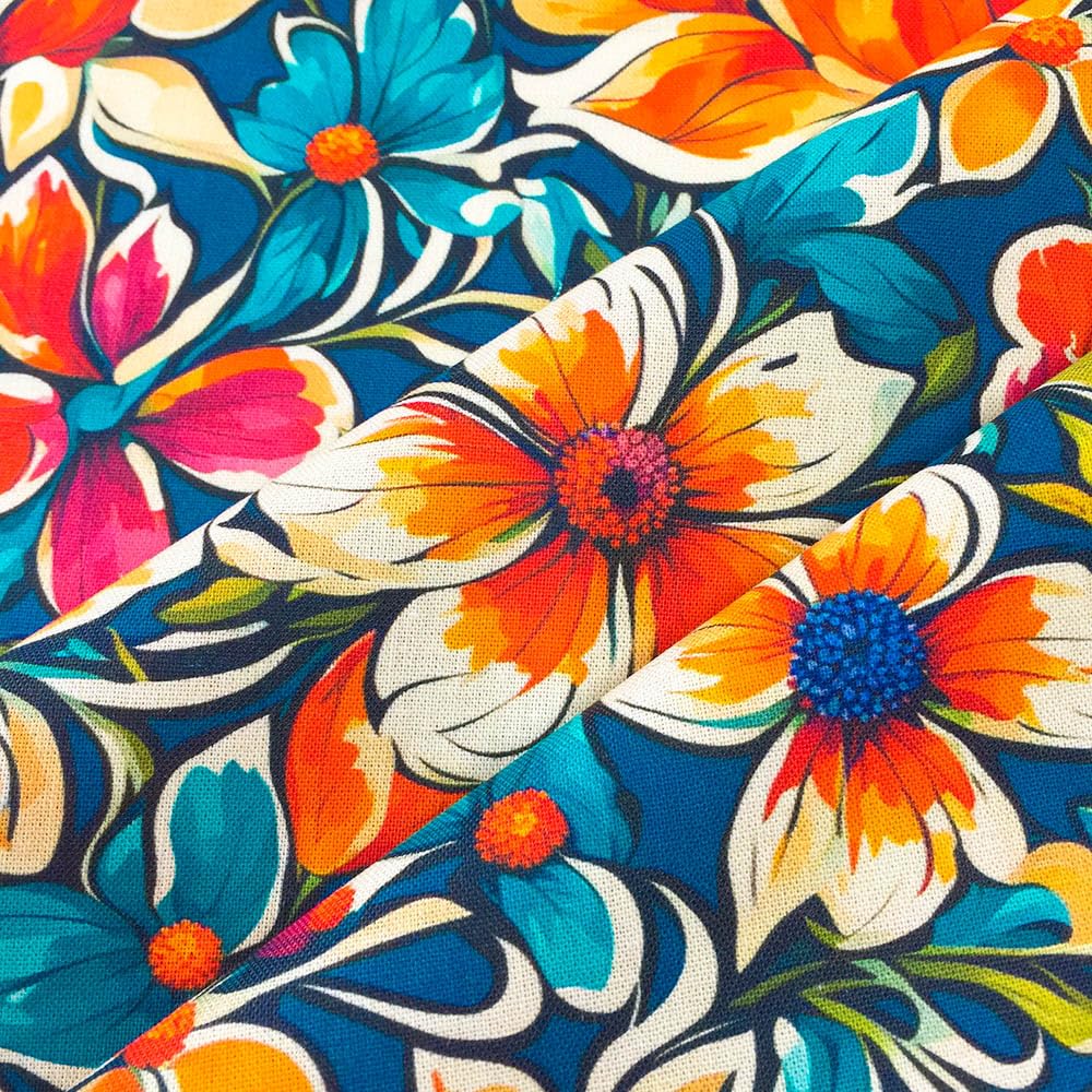 Joocolor 100% Cotton Fabric by The Yard for Quilting Sewing Crafting (JC-005)