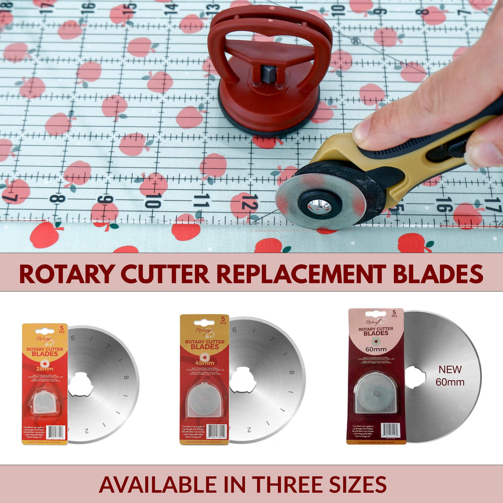 Madam Sew 60mm Rotary Cutter for Fabric