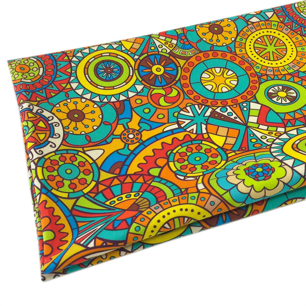 Joocolor 100% Cotton Fabric by The Yard for Quilting Sewing Crafting (JC-002)