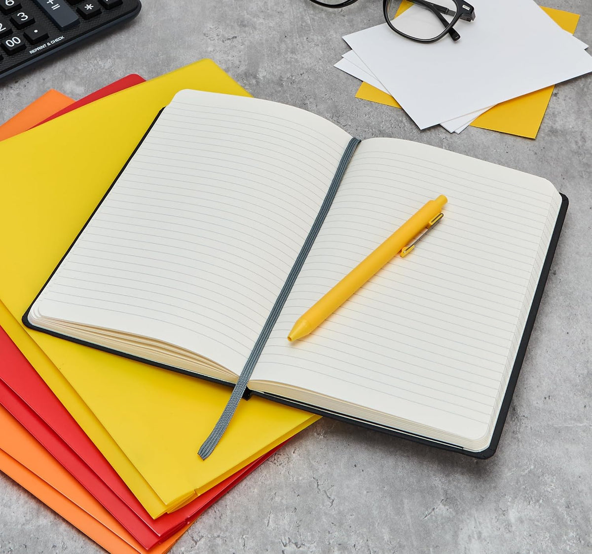 El vive Hardcover Journal, Black