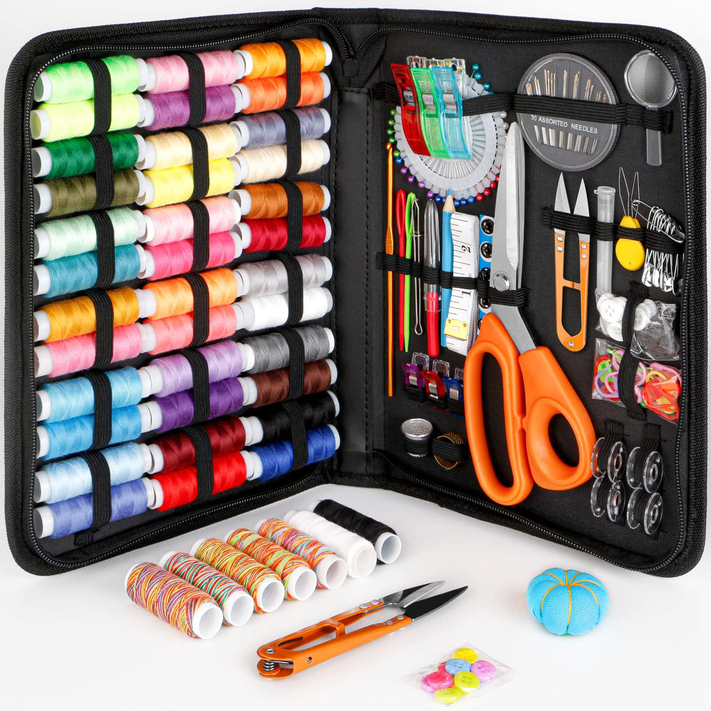 Sewing Kit for Adults,Maxfanay Needle and Thread Kit for Sewing