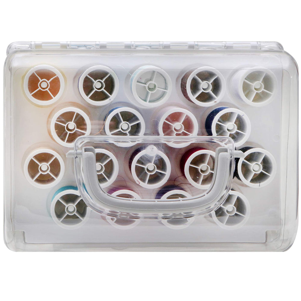 Singer Sew-It-Goes, 224 piezas, kit de costura y organizador de manualidades, estuche de costura con hilo de coser a máquina, color blanco