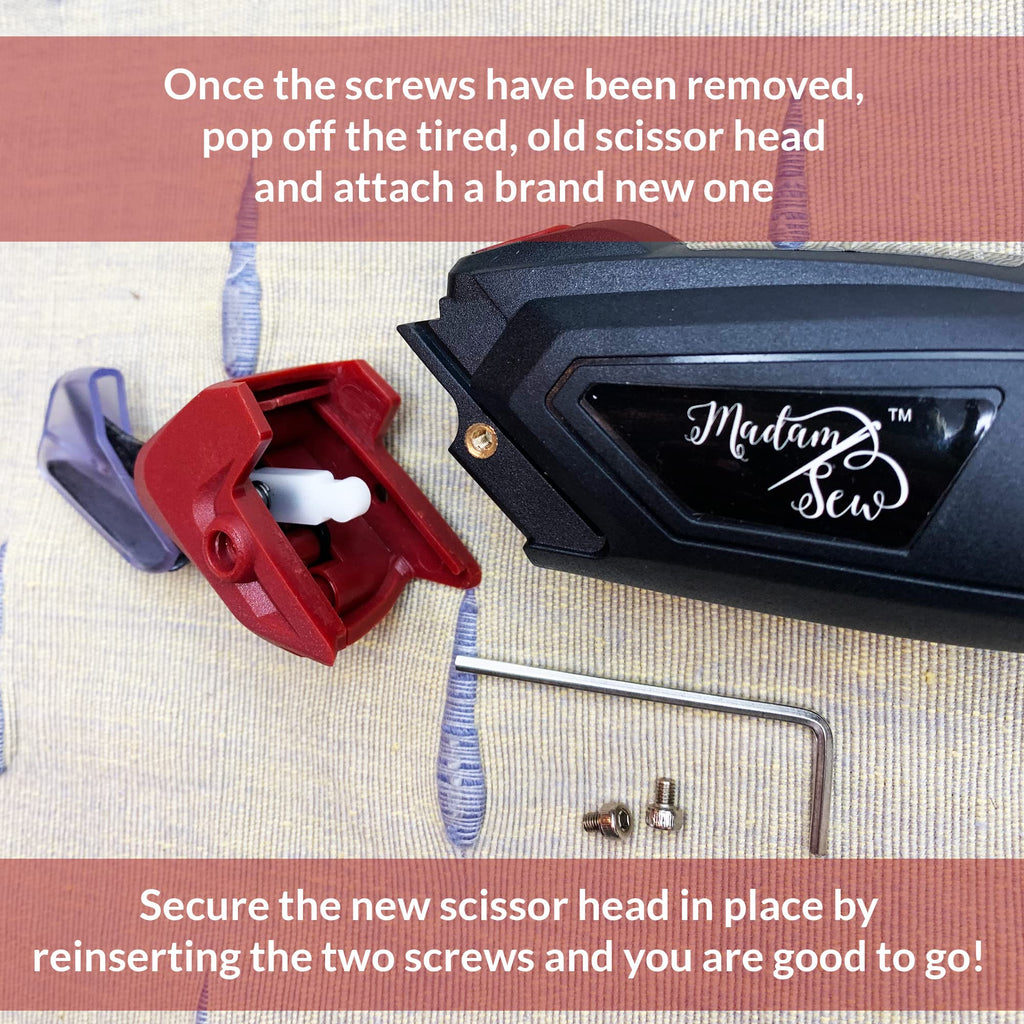 Madam Sew Cordless Electric Scissors