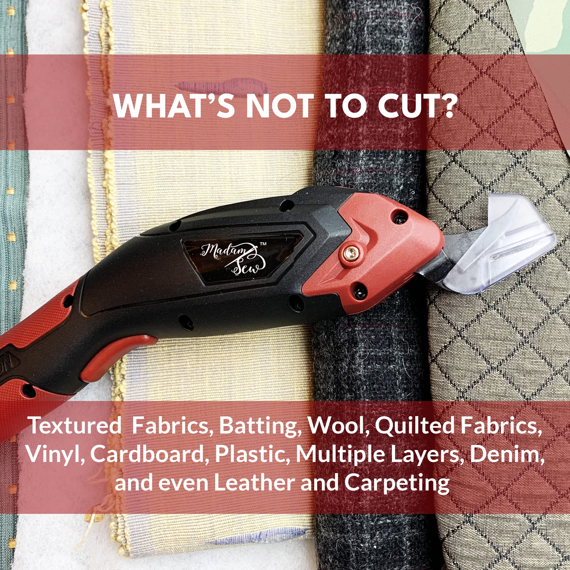 Madam Sew Cordless Electric Scissors