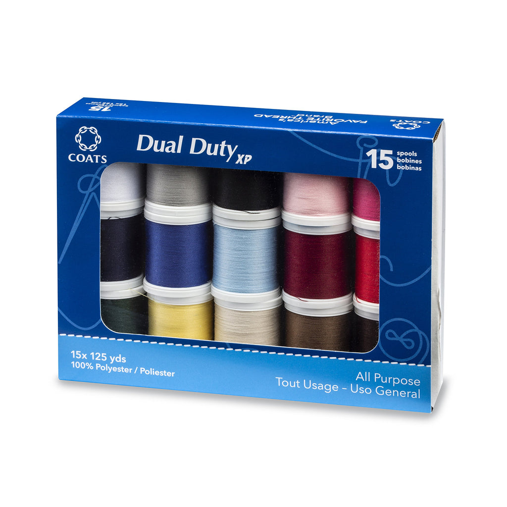 Coats Dual Duty XP General Purpose Thread Box 15/Pkg