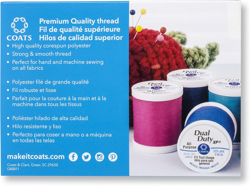 Coats Dual Duty XP Caja de Hilo de Propósito General 15/Paquete