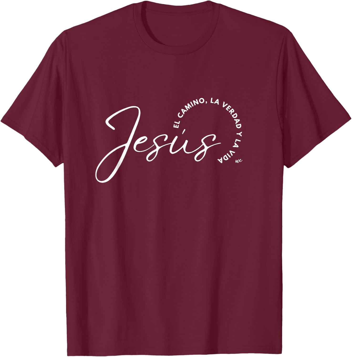 Camiseta Jesus el camino, la verdad y la vida