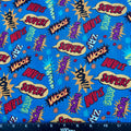 100% Cotton Fabric by The Yard for Sewing, Quilting, DIY Crafts - 42 Inches (Comic Words)