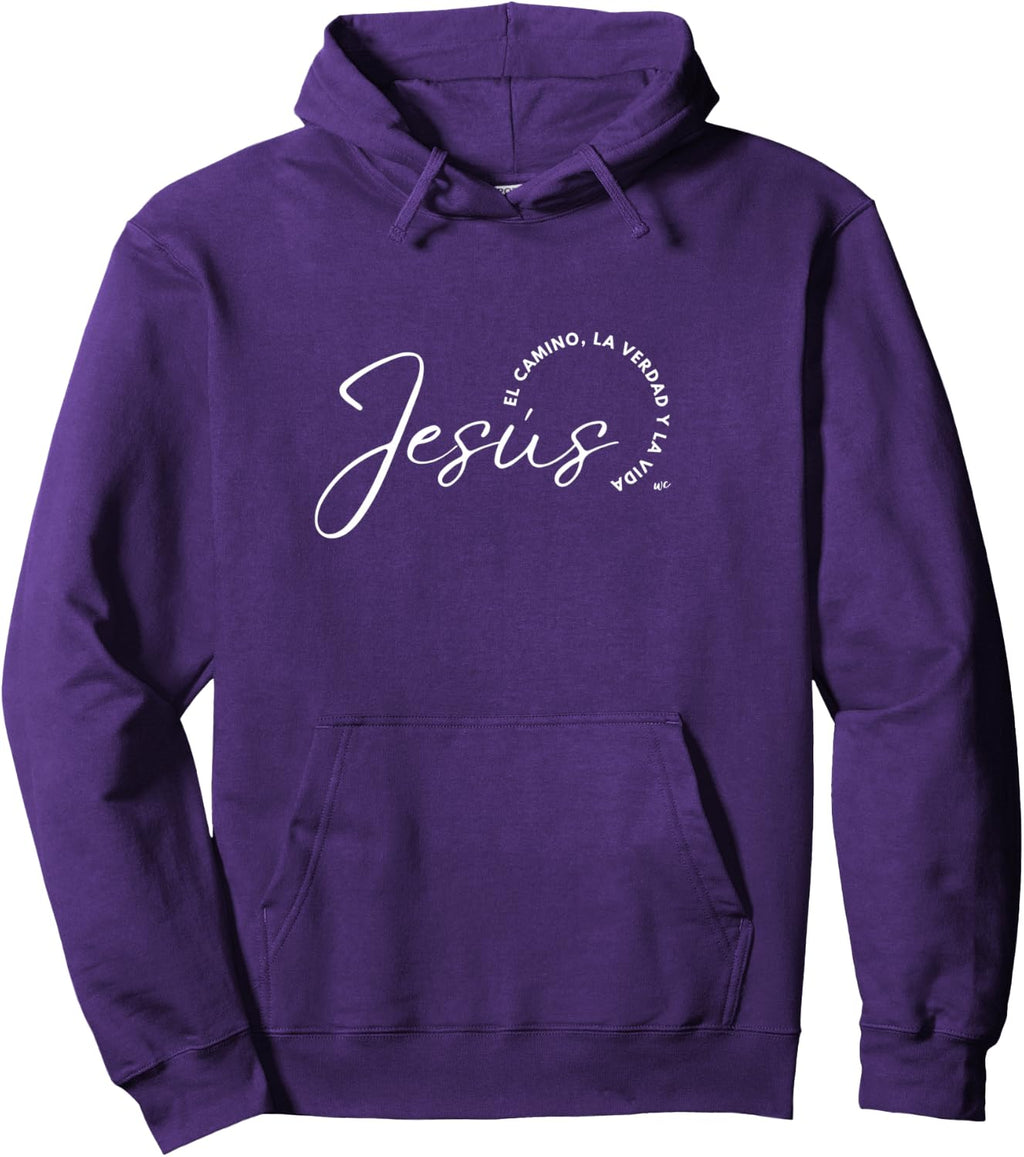 Jesus el camino, la verdad y la vida Sudadera con capucha