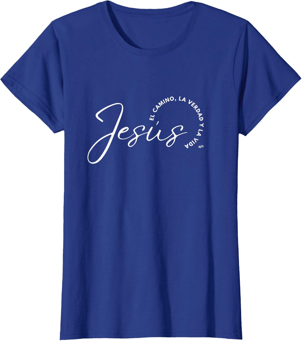 Camiseta Jesus el camino, la verdad y la vida
