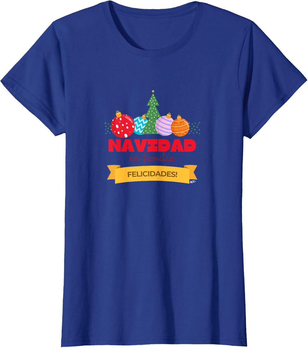 Camiseta Navidad en Familia