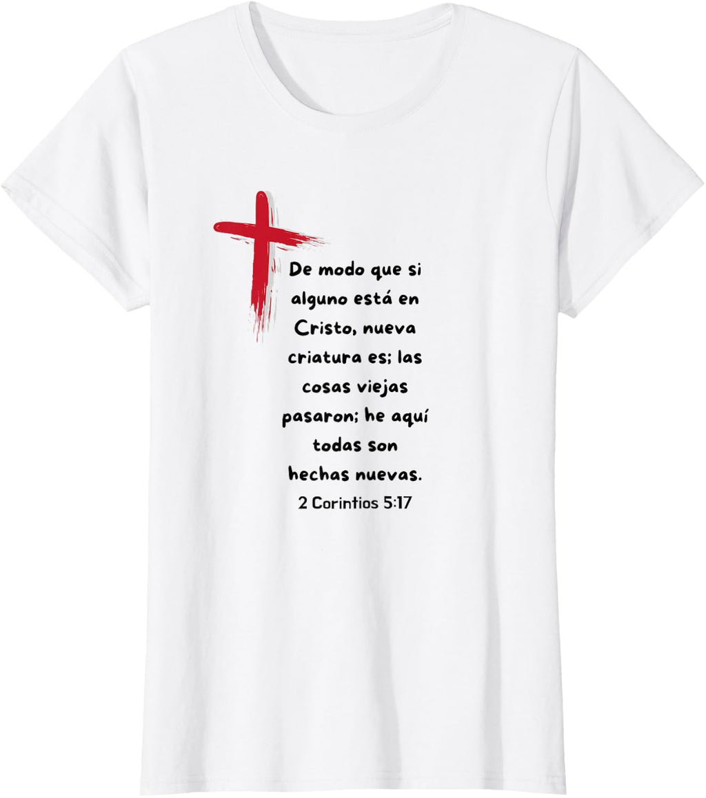 De modo que si alguno esta en Cristo nueva Criatura es.