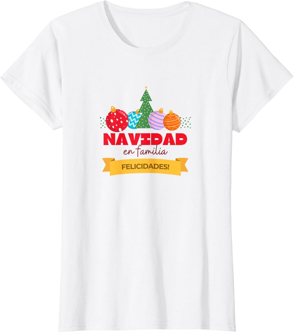 Camiseta Navidad en Familia