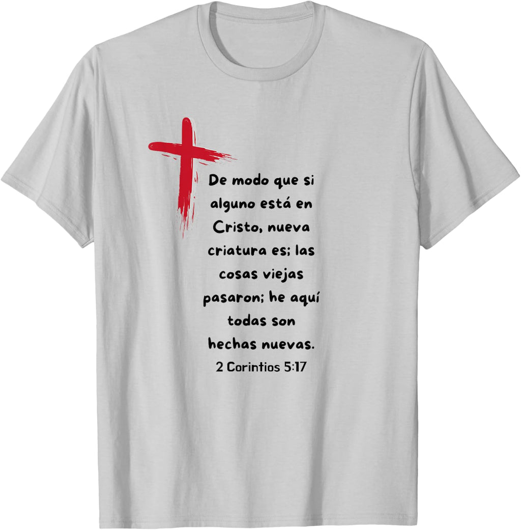 De modo que si alguno esta en Cristo nueva Criatura es.