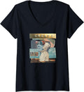 Camiseta con cuello en V Create