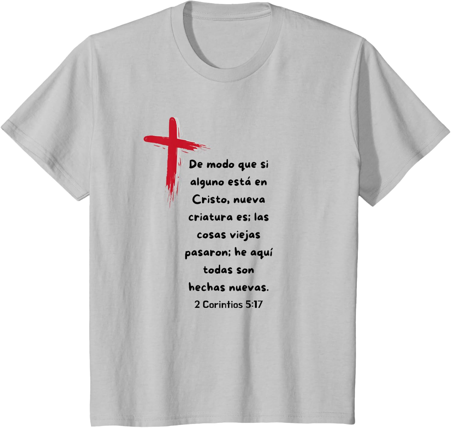 De modo que si alguno esta en Cristo nueva Criatura es.