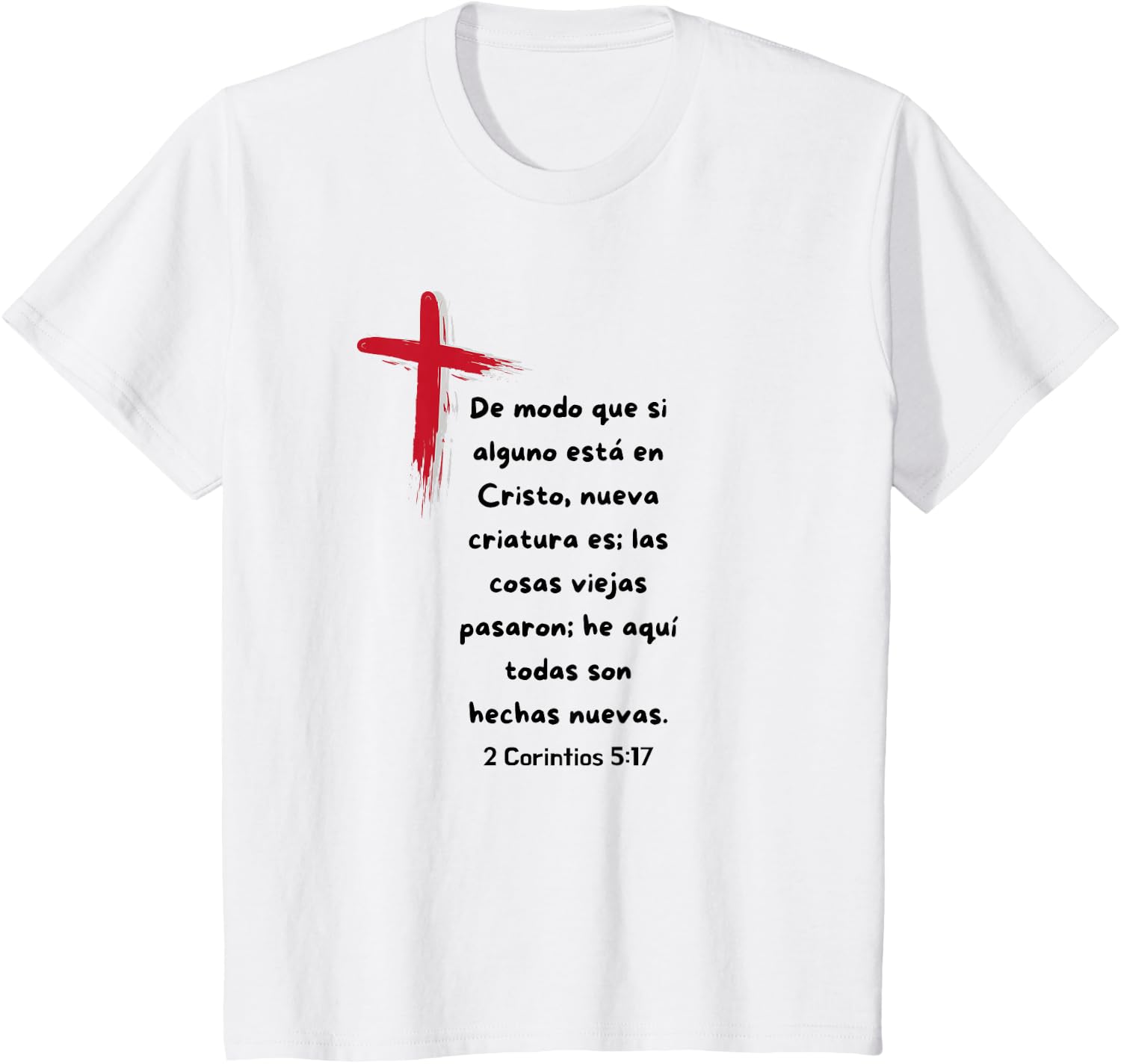 De modo que si alguno esta en Cristo nueva Criatura es.
