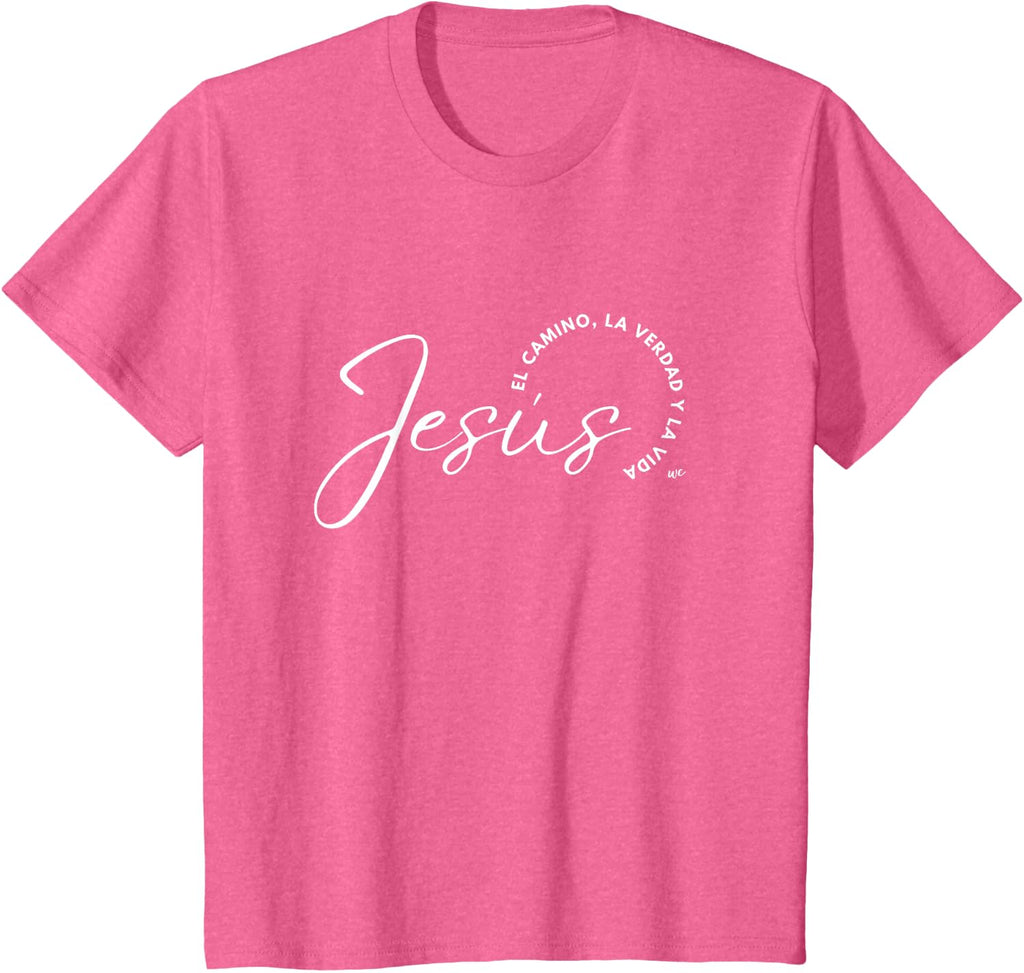 Camiseta Jesus el camino, la verdad y la vida